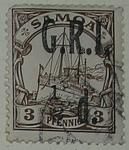 Stamp: Samoan Half Penny