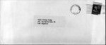 Envelope addressed to Tche Siang Song
