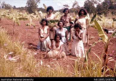 Banana gardens - Women in banana garden, Kaparoka