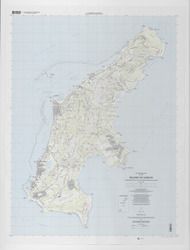 2001 Topographic map of the Island of Saipan, (1:1:25,000)