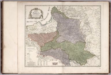 Karte von Polen. Nach Stozmann. Neu verzeichnet herausgegeben von Franz Joh. Jos. Von Reilly. Zu finden im von Reilly'schen Landkarten und Kunstwerke Verschleiss Komptoir. Wien, 1795. Gestochen von Ant. Amon. (to accompany) Grosser Deutscher Atlas.