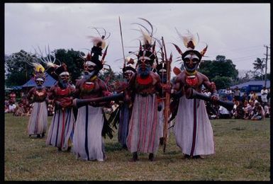 South Pacific Festival of the Arts, Apia, 1996. Papua New Guinean performers