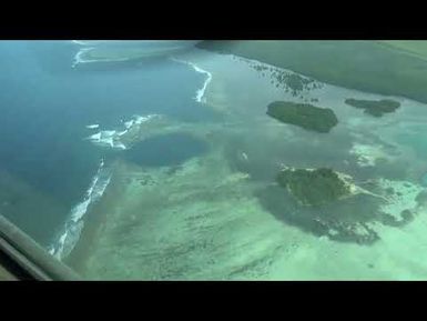 Flying around Pohnpei