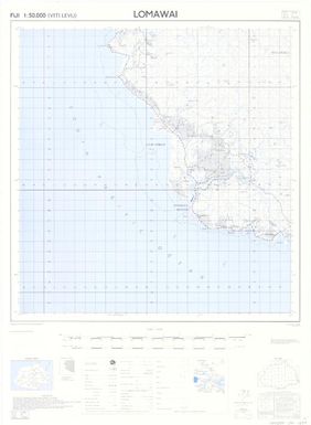 Fiji 1:50,000: Lomawai (Sheet Viti Levu 15)