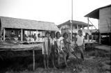 Guam, laughing village children