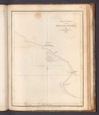 Plan of Croee, on the West-Coast of Sumatra by C. John Watson, 1762