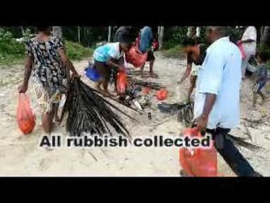 International Coastal Clean-up Day 2022: Action conducted by Temotu Provincial Government