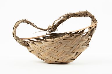 Coconut leaf basket