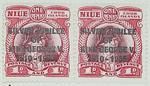 Stamps: Niue and Cook Islands One Penny