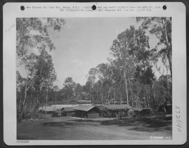 General view of hospital area. Oro Bay, Papua, New Guinea. (U.S. Air Force Number C54946AC)