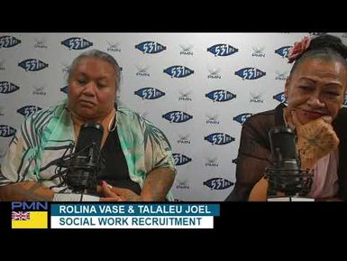 Rolina Vase & Talaleu Joel | Te Wananga o Aotearoa Live on #PMNNIUE