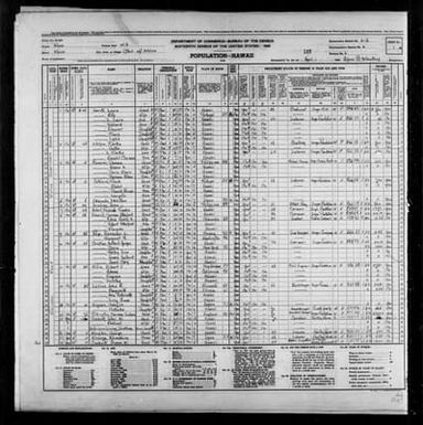 1940 Census Population Schedules - Hawaii - Kauai County - ED 4-16