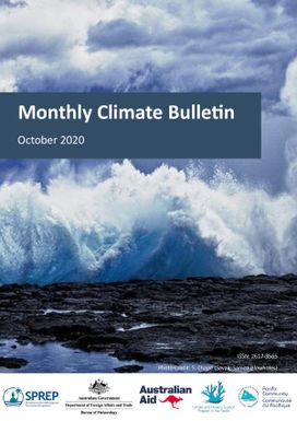 COSPPac Monthly Climate Bulletin, October 2020.