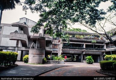 Fiji - concrete complex, gardens