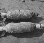 Lead core barrels, retrieved from Tonga Trench