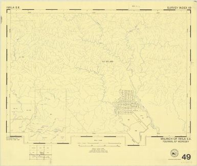 Milinch of ... : fourmil of ... (49 - Fourmil of Moresby - Milinch of Imila SE)