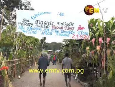 Primary School in Kairuku-Hiri Opens New Classroom and Teacher's House