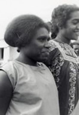 A woman of Lifou island