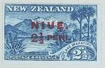 Stamp: New Zealand - Niue Two and a Half Pence