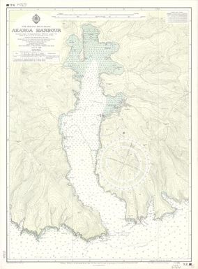 [New Zealand hydrographic charts]: New Zealand. South Island. Akaroa Harbour. (Sheet 6324)