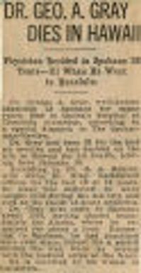 Northwest History. Obituaries. Gra to Hys. United States.