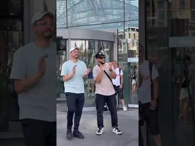 Music day at the Berlin train station - Germany! Fiji, Germany, Israel, & Algeria connected by music