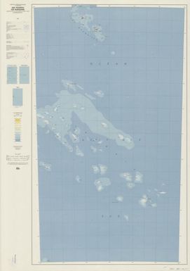 Carte de l'Oceanie Francaise, 12 000 000: Iles Tuamotu, Iles Marquises