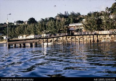 Port Vila Customs Wharf, Town