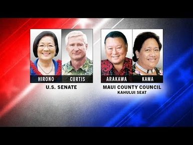 U.S. Senate / Maui County Council – Kahului | Insights on PBS Hawai'i