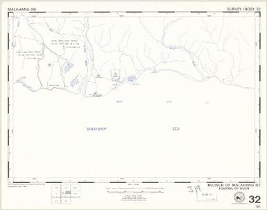 Milinch of ... : fourmil of ... (32 - Fourmil of Huon - Milinch of Malahang NE)