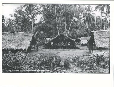 In the village at Ahia, Ulawa