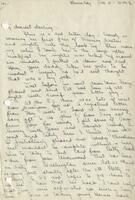Letter from Bobby Johnston to Warren [Letter 158]