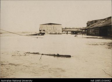 Sugar loader and Grab as seen from wharf