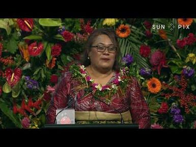 Pacific Health & Wellbeing Award Winner Soana Muimuiheata's speech | SunPix Awards 2022