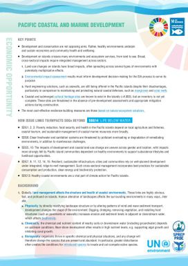 Pacific Coastal and Marine Development