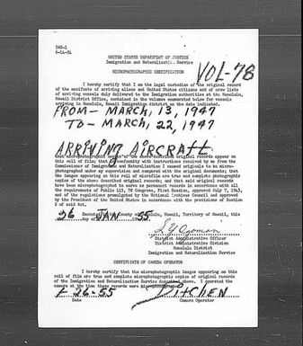 Volume 78, March 13-22, 1947