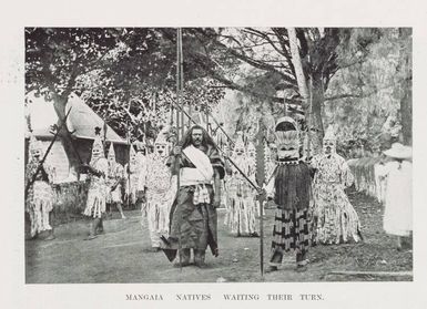 Mangaia natives waiting their turn