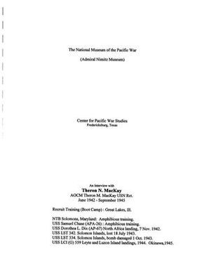 Oral History Interview with Theron MacKay, September 25, 2001