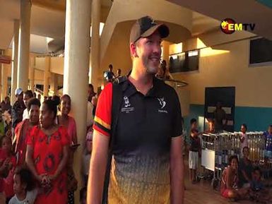 PNG Athletes Arrive