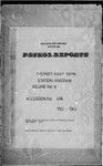 Patrol Reports. East Sepik District, Angoram, 1962 - 1963