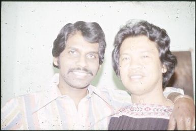 Sanjiva (Sam) Kannapan and friend, Singapore, ca. 1951 / Albert Speer