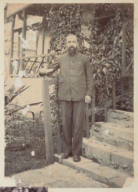 Reverend J.J.K. Hutchin. From the album: Cook Islands