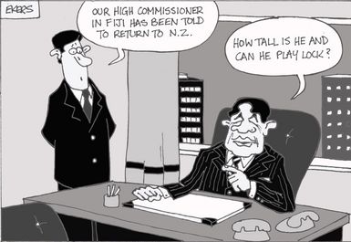 "Our High Commissioner in Fiji has been told to return to NZ"