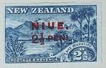 Stamp: New Zealand - Niue Two and a Half Pence