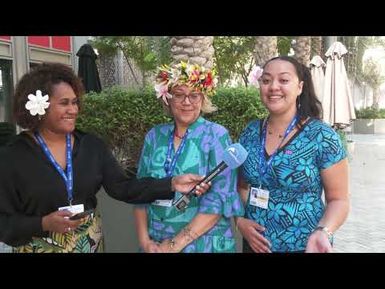 Pacific Mother and Daughter duo at COP28