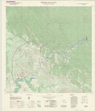 New Guinea 1:25,000: Goldie River Trianing Area Special (Sheet 8379-II NW)