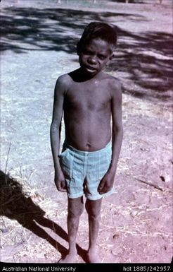 Unidentified Aboriginal boy