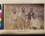 Portrait of South Sea teachers, Papua New Guinea, ca. 1890