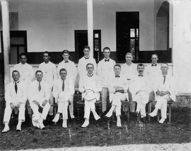 Officers of the Public Works Department, Western Samoa
