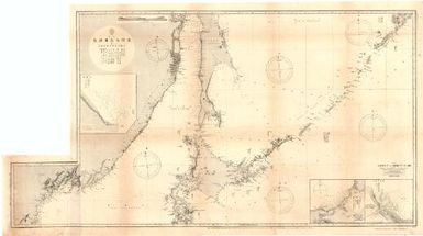 [Japan nautical charts].: Japan.  Hokushū and Hokutō Shotō with Russian Tartary and Saghalin Id. (Sheet 141)